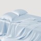 Online Baby Blue 22 Momme Mulberry Silk Sheet Set