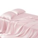 Online Baby Pink 22 Momme Mulberry Silk Sheet Set