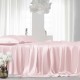 Online Baby Pink 22 Momme Mulberry Silk Sheet Set