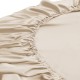 Online Beige 22 Momme Mulberry Silk Fitted Sheet