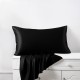 Online Black 22 Momme Mulberry Silk Pillowcase with Hidden Zipper