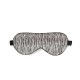 Online Black & Silver Silk Sleep Mask