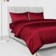 Online Claret 22 Momme Mulberry Silk Duvet Cover