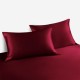 Online Claret Envelope 22 Momme Mulberry Silk Pillowcase