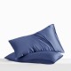 Online Dark Blue Envelope 22 Momme Mulberry Silk Pillowcase