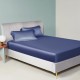 Online Dark Blue 22 Momme Mulberry Silk Sheet Set