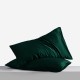 Online Dark Green Envelope 22 Momme Mulberry Silk Pillowcase