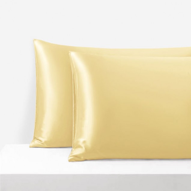 Online Gold Envelope 22 Momme Mulberry Silk Pillowcase