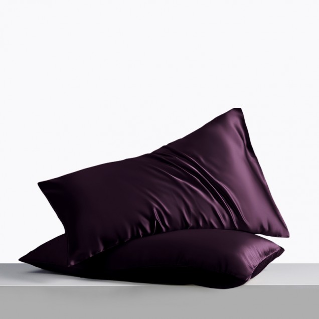 Online Grape Envelope 22 Momme Mulberry Silk Pillowcase