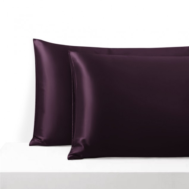 Online Grape Envelope 22 Momme Mulberry Silk Pillowcase