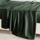 Online Hunter Green 22 Momme Mulberry Silk Flat Sheet