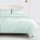 Online Light Cyan 22 Momme Mulberry Silk Duvet Cover