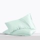 Online Light Cyan Envelope 22 Momme Mulberry Silk Pillowcase