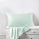 Online Light Cyan Envelope 22 Momme Mulberry Silk Pillowcase