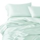 Online Light Cyan 3 PCS 22 Momme Mulberry Silk Duvet Cover Set