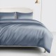 Online Misty Blue 22 Momme Mulberry Silk Duvet Cover