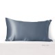 Online Misty Blue Envelope 22 Momme Mulberry Silk Pillowcase