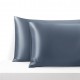 Online Misty Blue Envelope 22 Momme Mulberry Silk Pillowcase