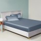 Online Misty Blue 22 Momme Mulberry Silk Sheet Set