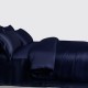 Online Navy 3 PCS 22 Momme Mulberry Silk Duvet Cover Set