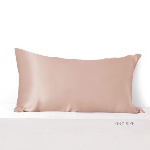 Online Pearl Pink 22 Momme Mulberry Silk Pillowcase with Hidden Zipper