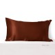 Online Rust Red Envelope 22 Momme Mulberry Silk Pillowcase