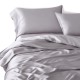 Online Silver 22 Momme Mulberry Silk Duvet Cover