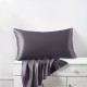 Online Slate Gray Envelope 22 Momme Mulberry Silk Pillowcase