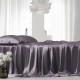 Online Slate Gray 22 Momme Mulberry Silk Sheet Set