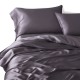 Online Slate Gray 3 PCS 22 Momme Mulberry Silk Duvet Cover Set