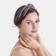 Online Slate Gray & Ivory Silk Headband