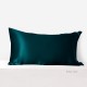 Online Teal 22 Momme Mulberry Silk Pillowcase with Hidden Zipper