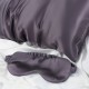 Online Two Piece Silk Gift Set Slate Gray Pillowcase & Eye Mask