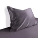 Online Two Piece Silk Gift Set Slate Gray Pillowcase & Eye Mask