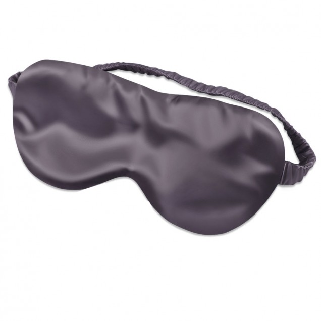 Online Two Piece Silk Gift Set Slate Gray Pillowcase & Eye Mask