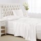 Online White 22 Momme Mulberry Silk Flat Sheet