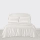 Online White 3 PCS 22 Momme Mulberry Silk Duvet Cover Set